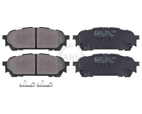 Brake Pad Set, disc brake 37611 ABS, Image 3