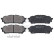 Brake Pad Set, disc brake 37611 ABS, Thumbnail 3