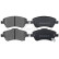 Brake Pad Set, disc brake 37620 ABS, Thumbnail 3