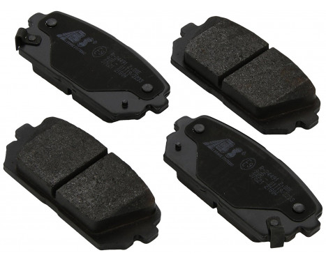 Brake Pad Set, disc brake 37621 ABS