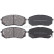 Brake Pad Set, disc brake 37622 ABS, Thumbnail 3