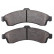 Brake Pad Set, disc brake 37626 ABS, Thumbnail 2