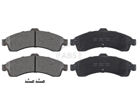 Brake Pad Set, disc brake 37626 ABS, Image 3
