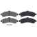 Brake Pad Set, disc brake 37626 ABS, Thumbnail 3