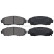 Brake Pad Set, disc brake 37627 ABS, Thumbnail 3