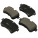 Brake Pad Set, disc brake 37630 ABS