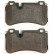 Brake Pad Set, disc brake 37632 ABS