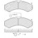 Brake Pad Set, disc brake 37635 ABS, Thumbnail 2