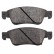 Brake Pad Set, disc brake 37636 ABS