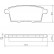 Brake Pad Set, disc brake 37644 ABS, Thumbnail 2