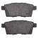 Brake Pad Set, disc brake 37644 ABS