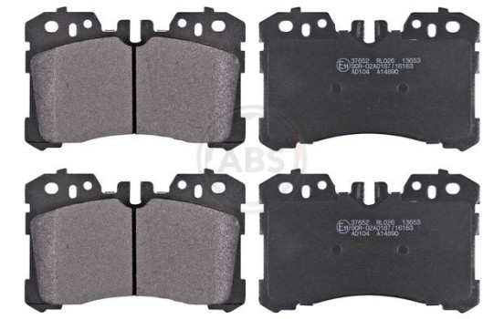 Brake Pad Set, disc brake 37652 ABS, Image 3