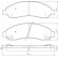 Brake Pad Set, disc brake 37654 ABS, Thumbnail 2