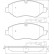 Brake Pad Set, disc brake 37659 ABS, Thumbnail 2
