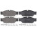 Brake Pad Set, disc brake 37660 ABS, Thumbnail 2