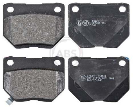 Brake Pad Set, disc brake 37661 ABS, Image 3