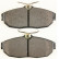 Brake Pad Set, disc brake 37663 ABS