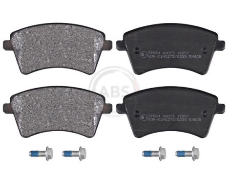 Brake Pad Set, disc brake 37664 ABS, Image 3