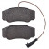 Brake Pad Set, disc brake 37666 ABS