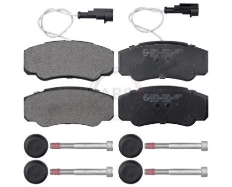 Brake Pad Set, disc brake 37666 ABS, Image 3