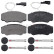 Brake Pad Set, disc brake 37666 ABS, Thumbnail 3