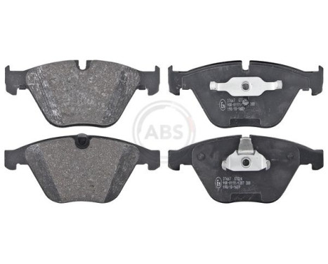 Brake Pad Set, disc brake 37667 ABS, Image 3
