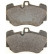 Brake Pad Set, disc brake 37671 ABS