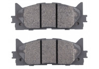 Brake Pad Set, disc brake 37677 ABS