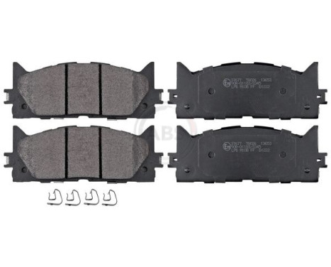 Brake Pad Set, disc brake 37677 ABS, Image 3