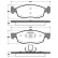 Brake Pad Set, disc brake 37679 ABS, Thumbnail 2