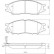 Brake Pad Set, disc brake 37680 ABS, Thumbnail 2