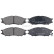Brake Pad Set, disc brake 37680 ABS, Thumbnail 3