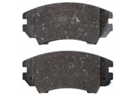 Brake Pad Set, disc brake 37683 ABS
