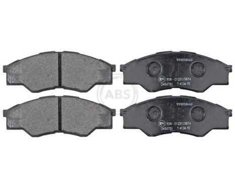 Brake Pad Set, disc brake 37684 ABS, Image 2