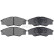 Brake Pad Set, disc brake 37684 ABS, Thumbnail 2