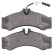 Brake Pad Set, disc brake 37687 ABS, Thumbnail 2