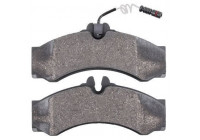 Brake Pad Set, disc brake 37687 ABS