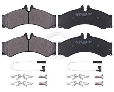 Brake Pad Set, disc brake 37687 ABS, Image 3