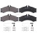 Brake Pad Set, disc brake 37687 ABS, Thumbnail 3