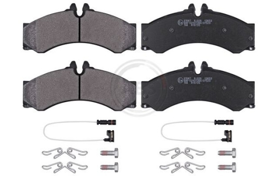 Brake Pad Set, disc brake 37687 ABS, Image 3