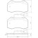 Brake Pad Set, disc brake 37688 ABS, Thumbnail 2