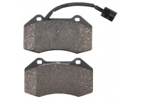 Brake Pad Set, disc brake 37688 ABS