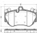 Brake Pad Set, disc brake 37693 ABS