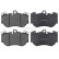 Brake Pad Set, disc brake 37693 ABS, Thumbnail 2