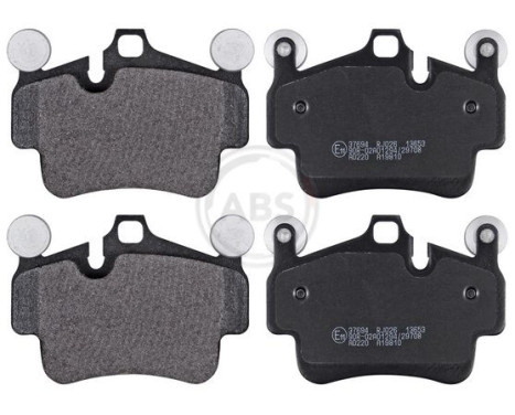 Brake Pad Set, disc brake 37694 ABS, Image 3