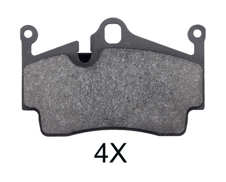 Brake Pad Set, disc brake 37697 ABS