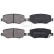 Brake Pad Set, disc brake 37698 ABS, Thumbnail 3