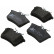 Brake Pad Set, disc brake 37700 ABS