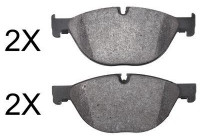 Brake Pad Set, disc brake 37703 ABS