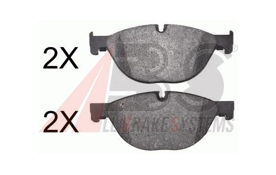 Brake Pad Set, disc brake 37703 ABS, Image 2